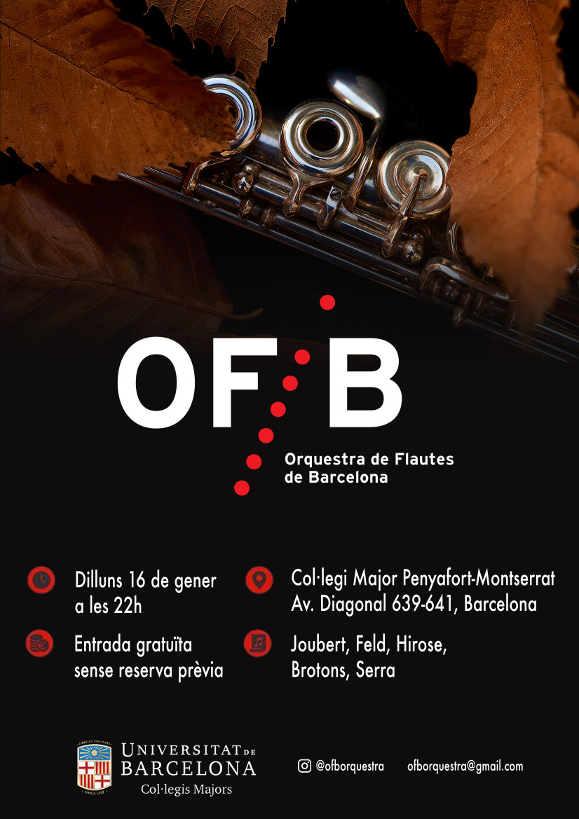 OFBarcelona's tweet photo. OFB - Propers concerts - https://t.co/V30NuZy5Cl https://t.co/T2KCWrN5CJ
