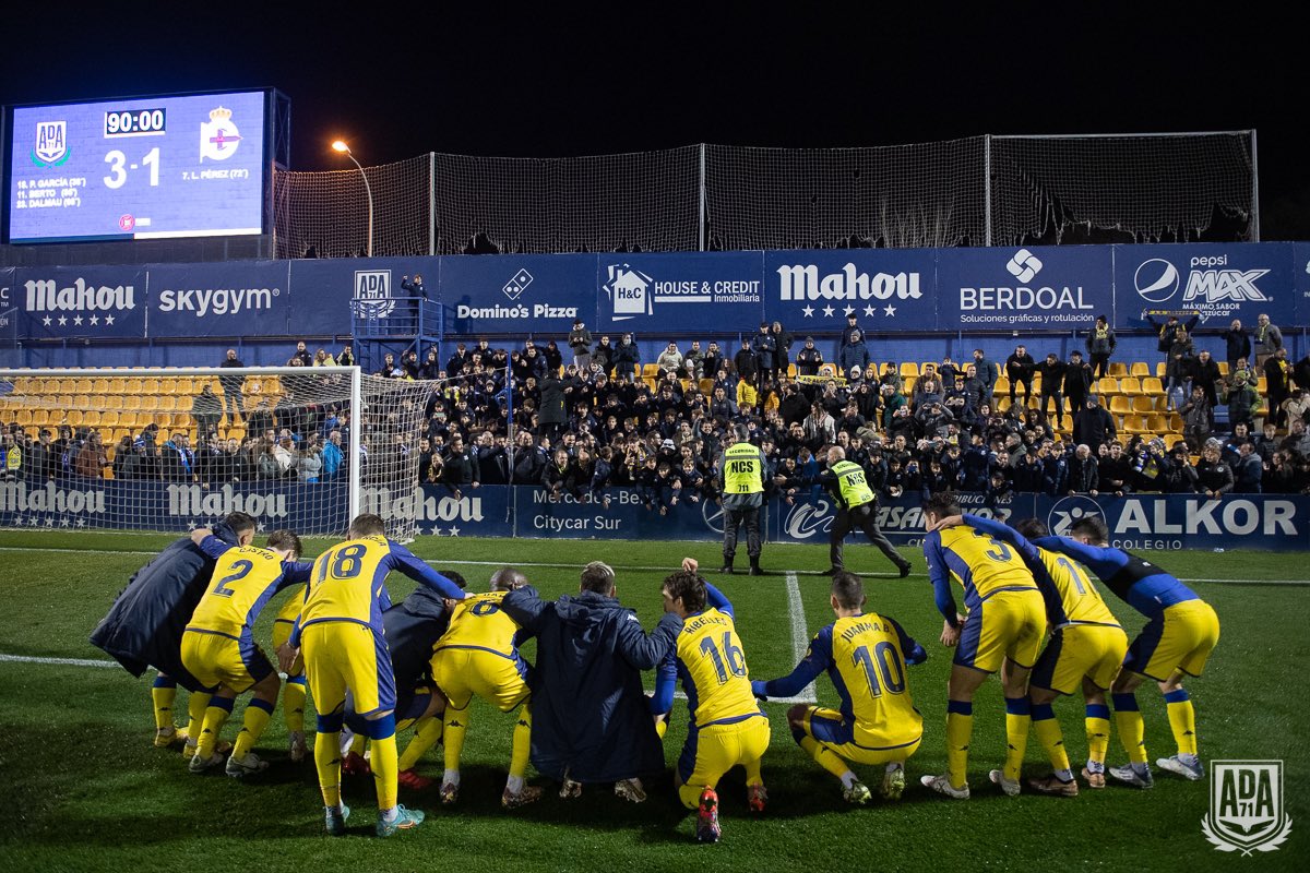 juanma_6ba's tweet image. Que esto siga y no pare! Seguimos… Gracias afición! @AD_Alcorcon #keepit ⚽️🚀