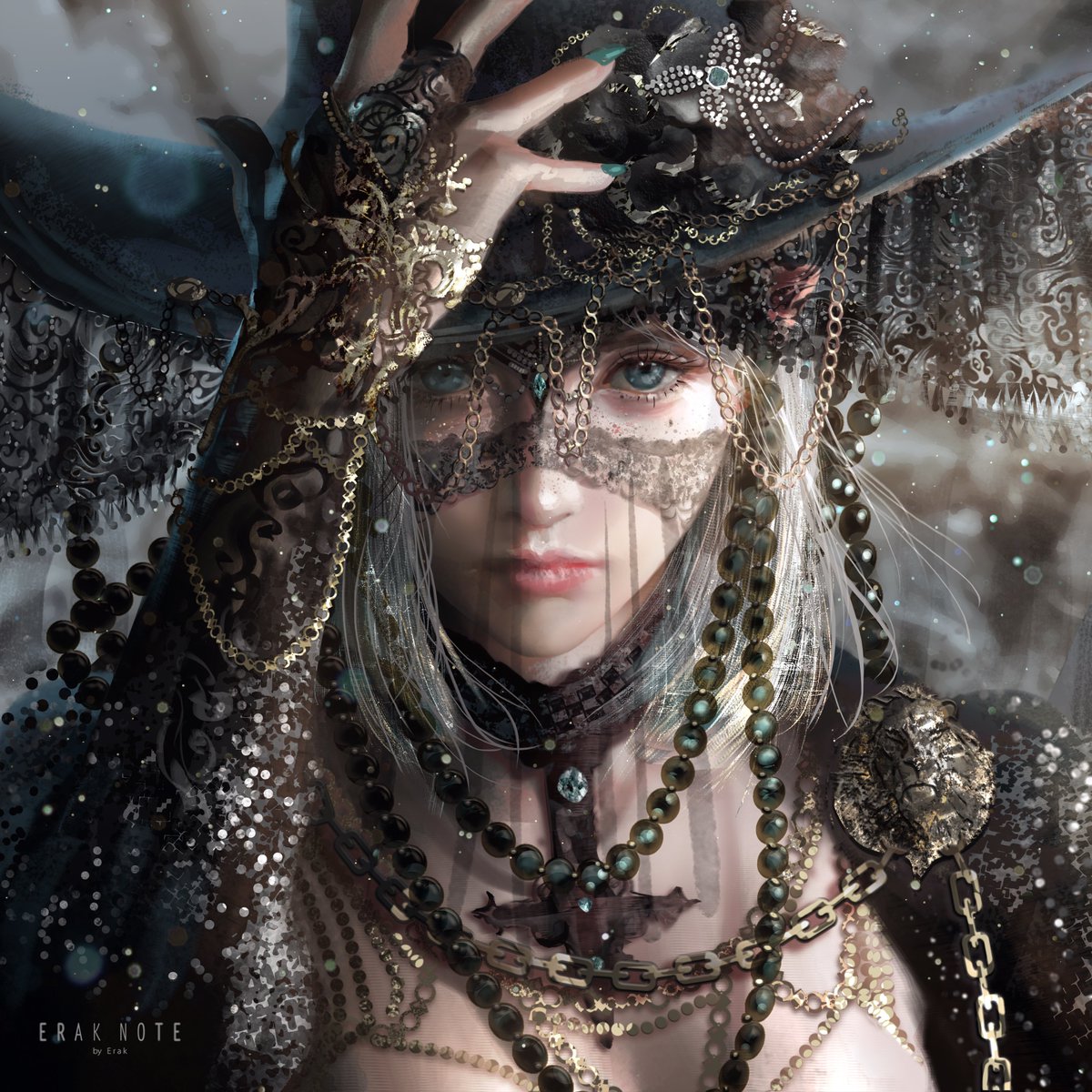 Erak_Note's tweet image. Flower and Iron Series 2022
&amp;lt;Witch&amp;gt;