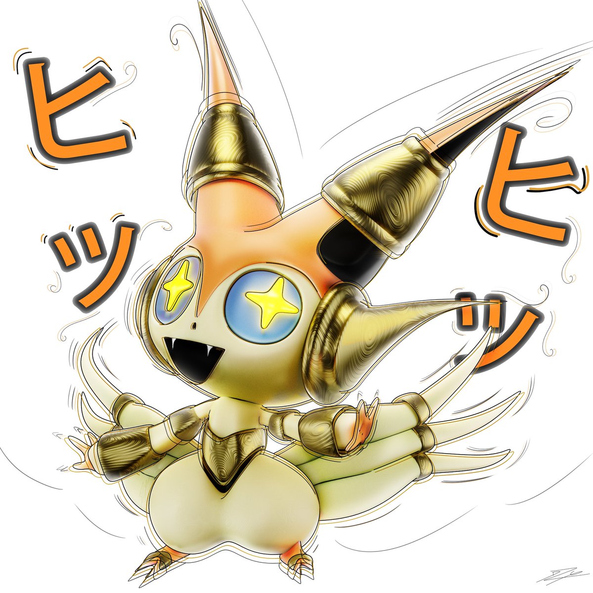 VICTNI #Blender3d #blender #3dart #3d #fanart #Pokemon