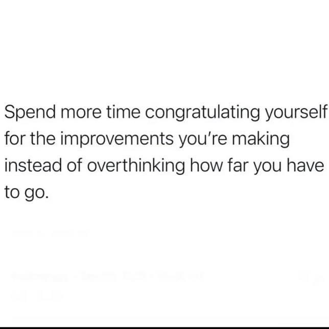 MsWhiskey_'s tweet photo. #selfimprovement #youredoingreat #smallsuccesses https://t.co/QdDAEvi6Mu