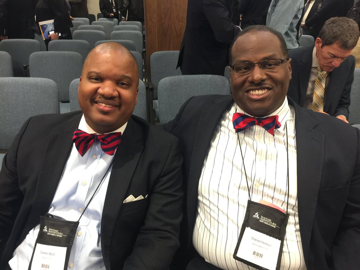 pastorcpbyrd's tweet photo. My wife @DAMounterByrd and I, and our entire family, mourn the loss of Dr. Daniel Honore given his unexpected passing.  I will greatly miss my “Bowtie Brother.”   He was truly a blessing to the body of Christ.  Our prayers are with the entire Honore Family!  Jesus, please come! https://t.co/xhd90Tz3Vg