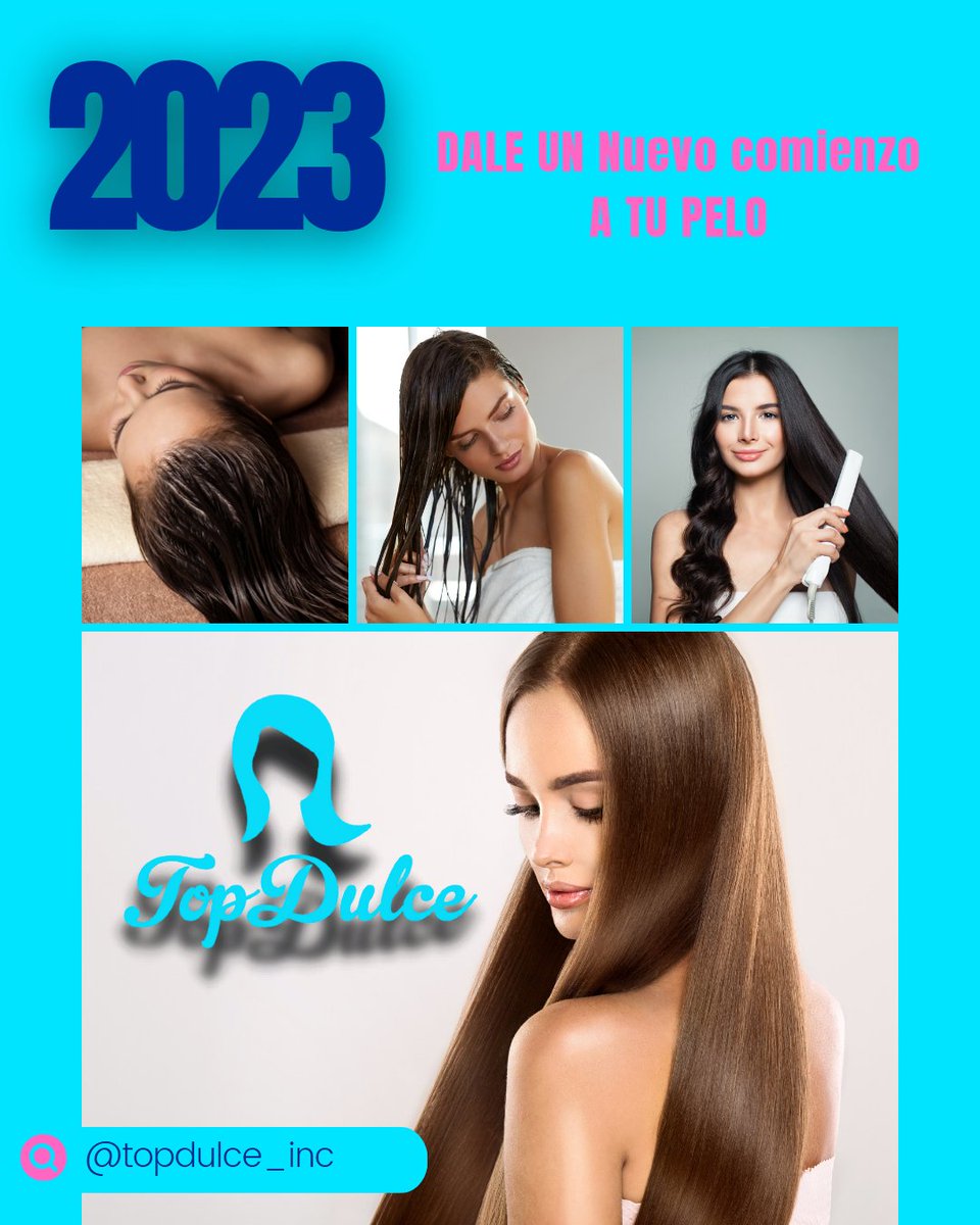 TopDulce2's tweet photo. Este 2023 tu pelo se viste de gala todo el año.  

🌐https://t.co/bzrAAgqJX6

#tendencias2022 #cabelloliso #colores2022 #cabellosaludable #cabellolargo #cabellocorto #cabellorizado #cabellohermoso #cabellonatural #cabellosanoybrillante #hidratacioncapilar https://t.co/RWixAaPVcK