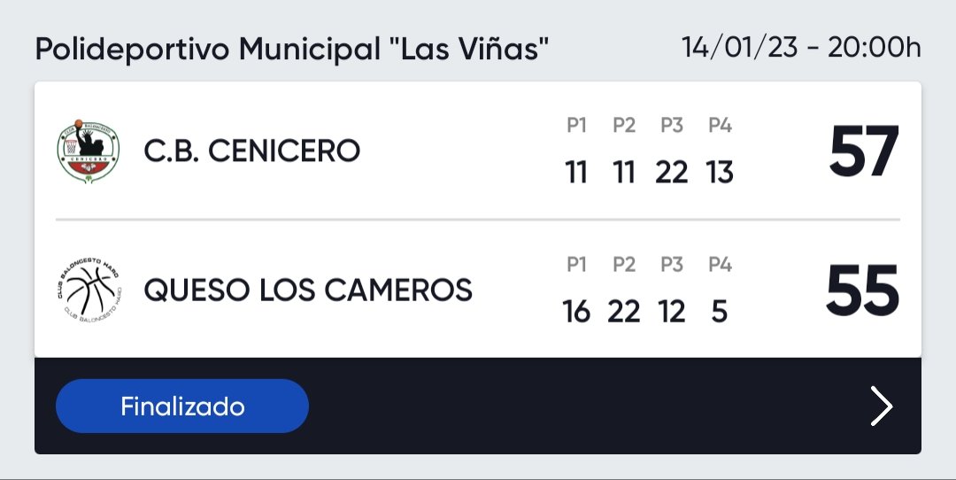 PRIMERA DIVISIÓN AUTONÓMICA

Victoria en casa tras una gran remontada de nuestros chavales . 

¡Enhorabuena!