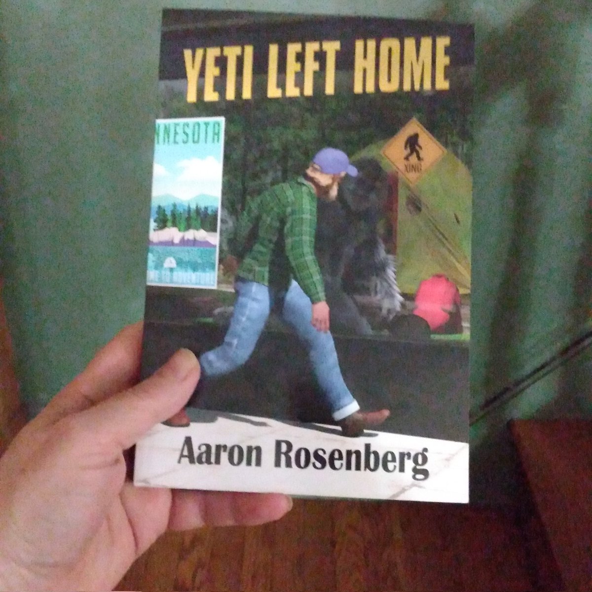 The Yeti has landed! Yeti Left Home, on sale February 1! #newbook