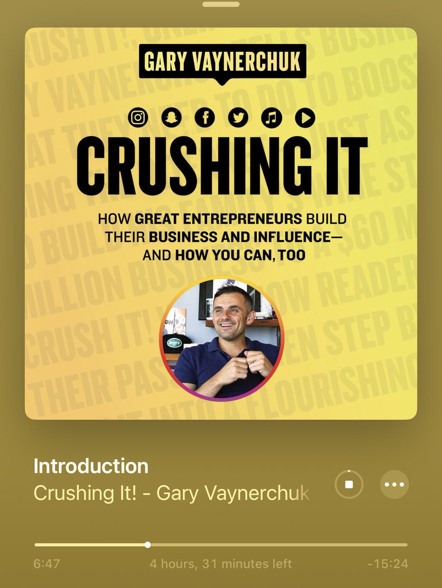 I’m listening right now in Newcastle, NSW, Australia <a href="/garyvee/">Gary Vaynerchuk</a> . I’m a 40 Year entrepreneur who’s made it to the top 1% of #realestate. I’m now scaling my operations company &amp; need to get my personal brand out there. 
I’m already inspired to go 5 layers deeper 🙏 #crushingit