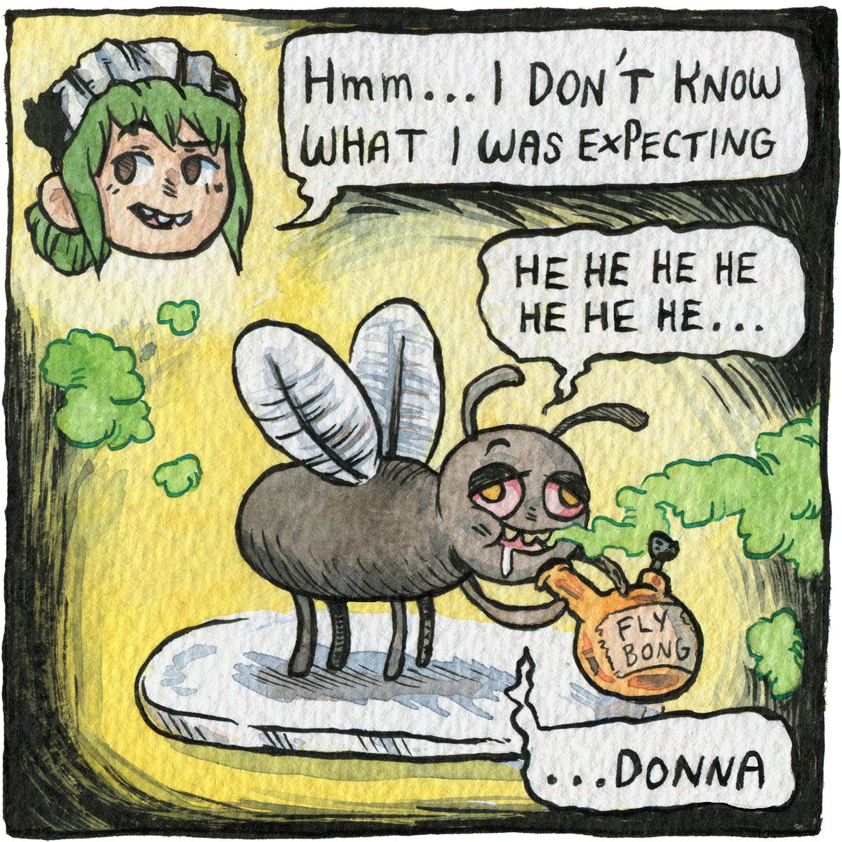 BONUS panels
Maid investigates Bela and Daniela's mutant flies✨