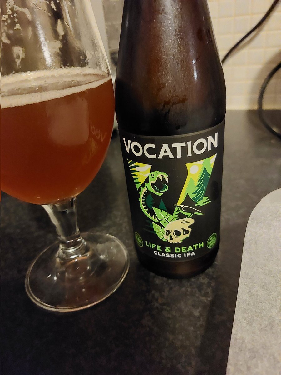 AndypClayton's tweet photo. @vocationbrewery abnormally cloudy and didn't taste right, maybe a bad batch. https://t.co/6FMoDvGi3q