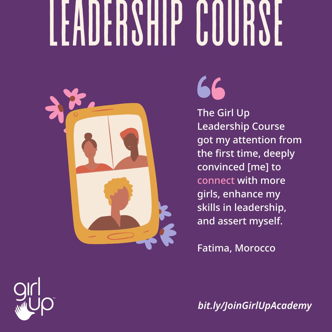 We’re learning SO. MUCH. on #GirlUpAcademy 🤯 But don’t take our word for it. Take theirs! 💖 Girl Up’s FREE online Leadership Course is helping changemakers in over 50 countries more effectively advocate for #GenderJustice—together!    Check it out: bit.ly/GirlUpAcademy