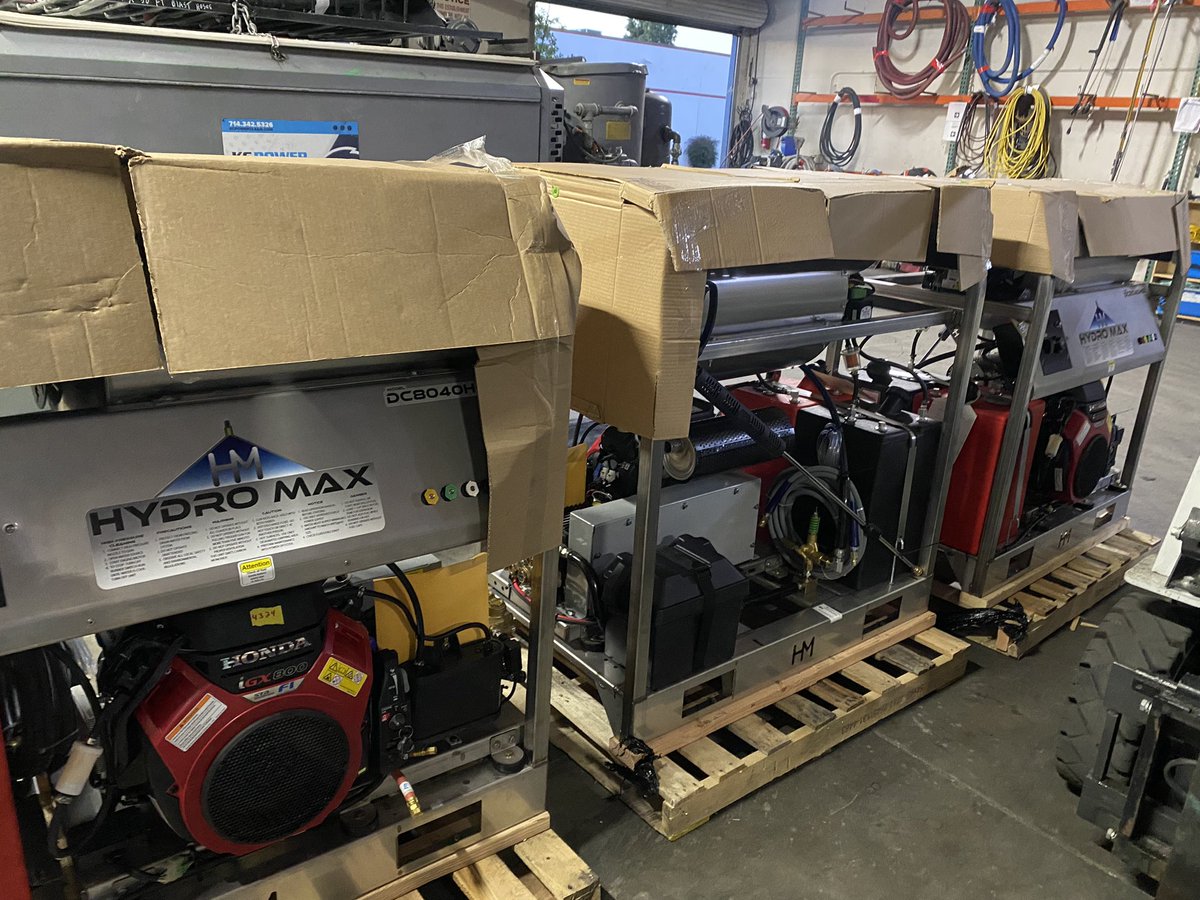 kcpowerclean's tweet image. Fresh machinery for 2023
#longhours #hydrotek #butbetter