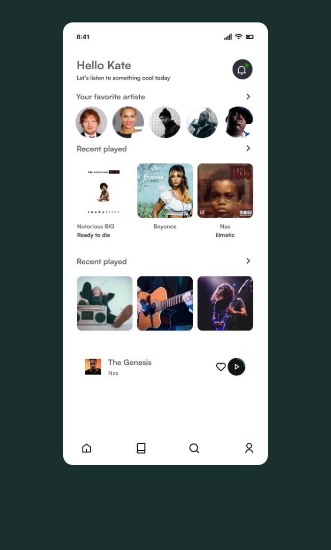 Tude_Design0's tweet photo. Day Eight- Music player
#DailyUI
#UI #UIDesign #DesignerUI #LagosDesigner #Design #UIUX #Day008 https://t.co/R00b4hIvBY