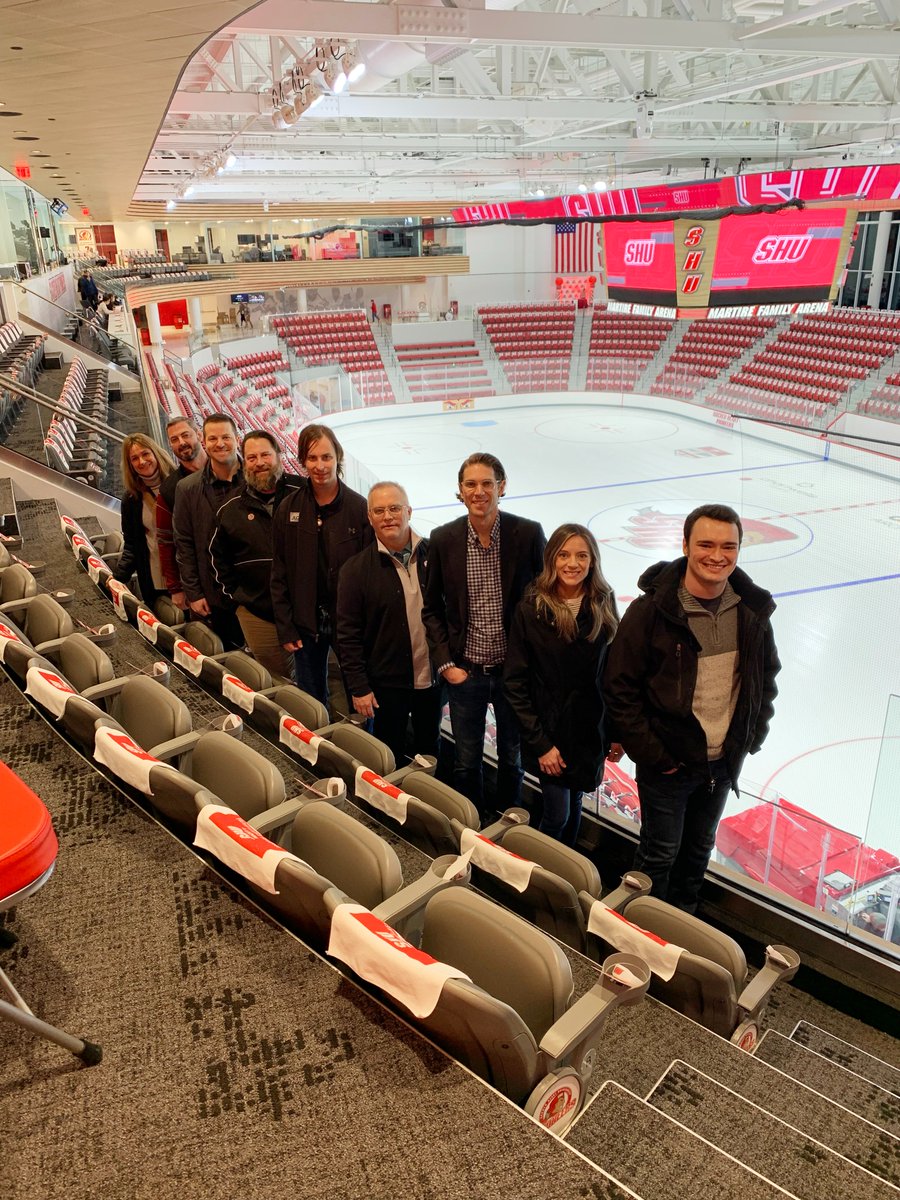 JLGArchitects's tweet photo. TONIGHT'S THE NIGHT!  The puck is about to drop at the new @SHUHockey Martire Family Arena.  Who do you think is the most excited: the JLG design team, the Laffen family, or Coach Marottolo?!

#BuildSomethingGreat #WeAreSHU #Hockey https://t.co/cqgqOBPUj7
