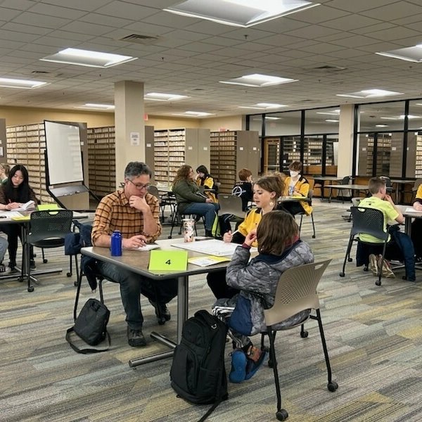 MNHistoryDay's tweet photo. It's a great day for a Hullabaloo! Our staff and mentors along with @umnlib and @mndiglibrary are jazzed to be working with History Day! https://t.co/GZCYdLCKtA