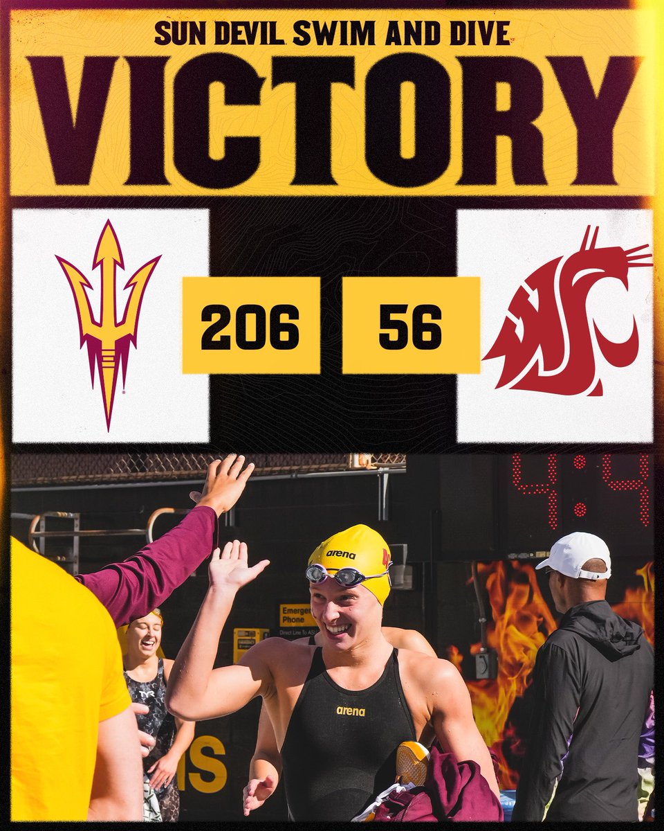 ASUSwimDive's tweet photo. WHAT A RACE 🤩

Devils sweep all 14 events to pick up the W 💯

#ForksUp /// #O2V https://t.co/MdaZ553EVU