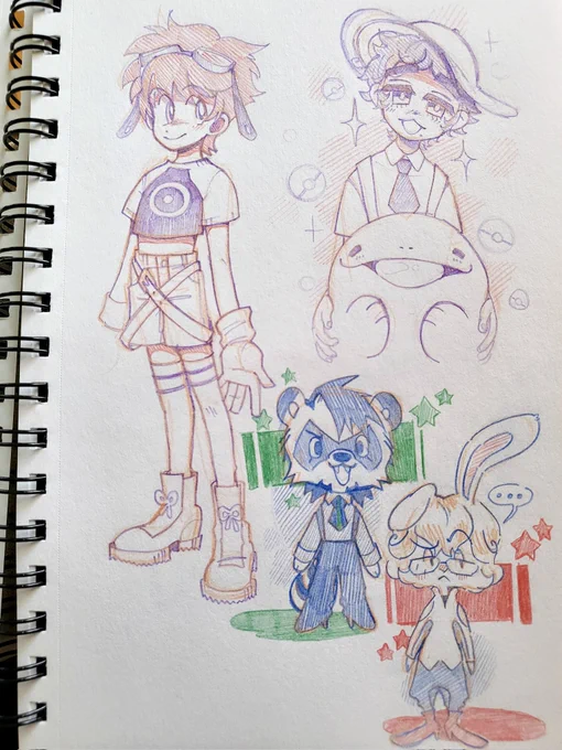 i want to start sketching traditionally again so i bought myself some colored pencils cus my biggest struggle was that i hate graphite lolthese are kinda nsfw sorreh 