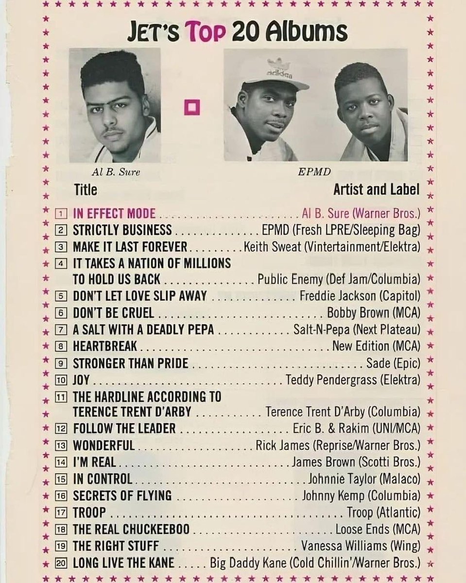 #1988 was such a dope year for #blackmusic #soulmusic #musiclover #jetmagazine