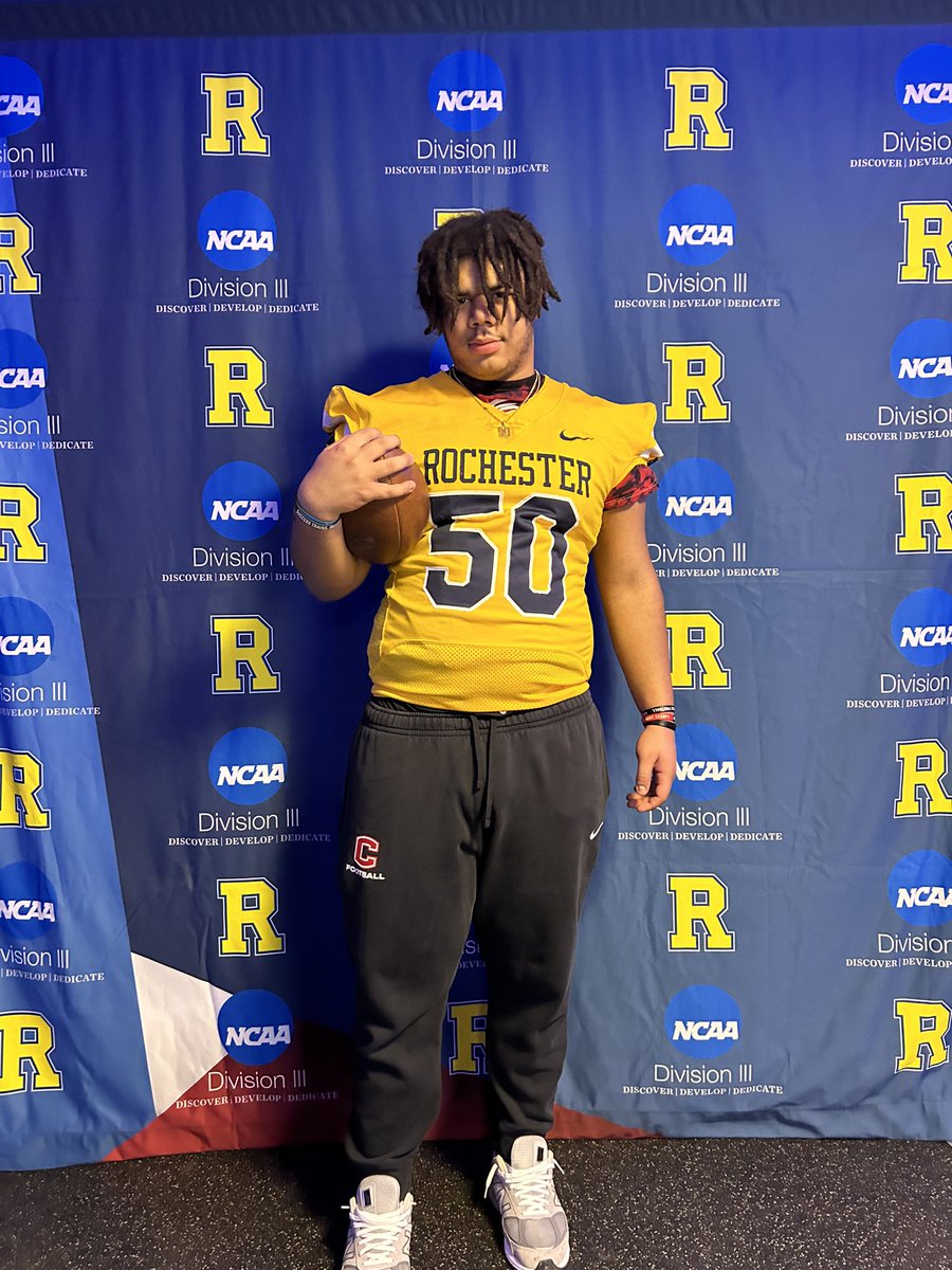 LabikJay's tweet photo. After a great and fun overnight visit I am blessed to receive my second Division lll offer from The University of Rochester https://t.co/GtAtw30Xgr