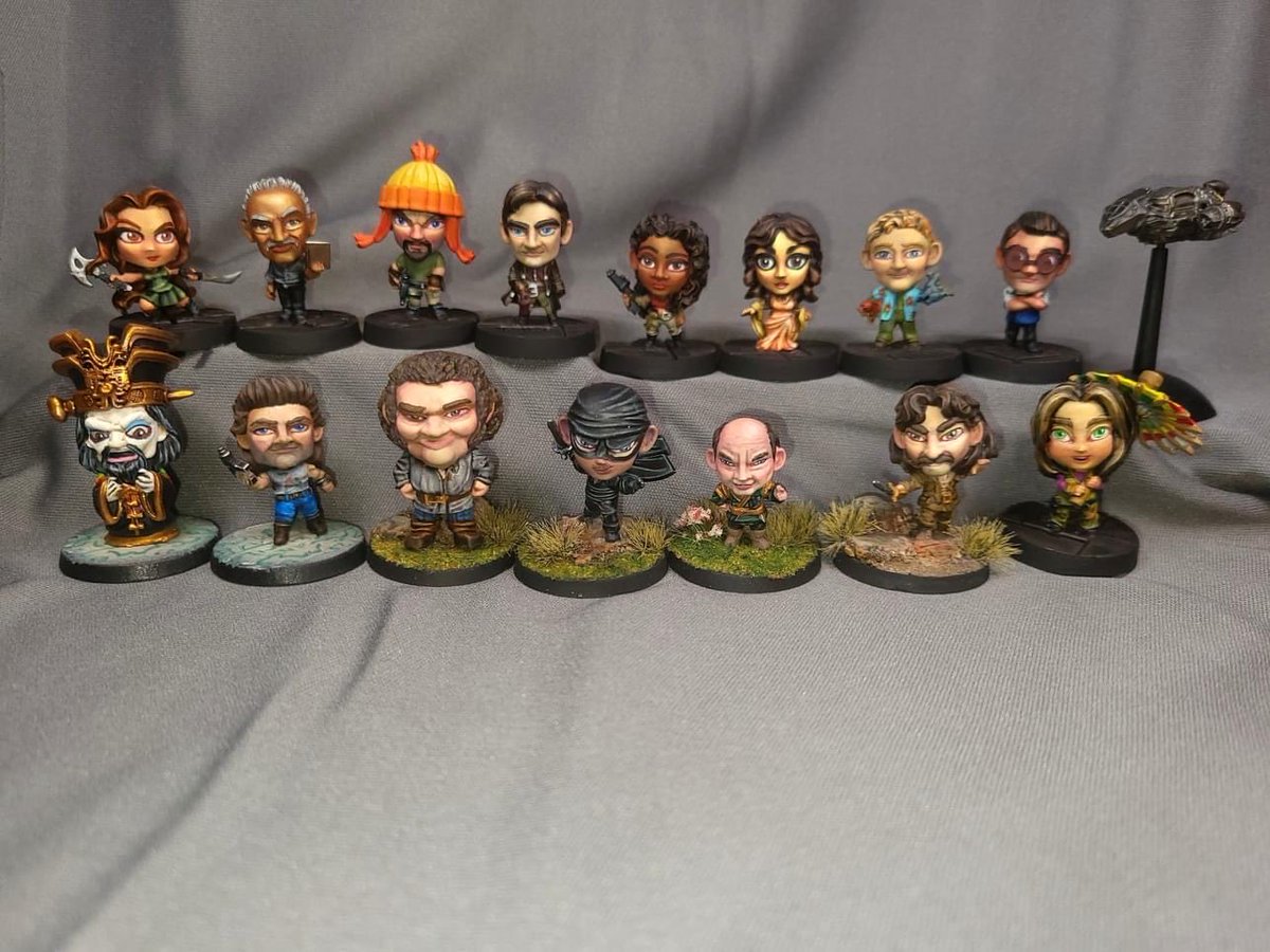 Incredible work by Mandy’s Minis on our As You Wish, Space Cowboys and Asian Trouble models.