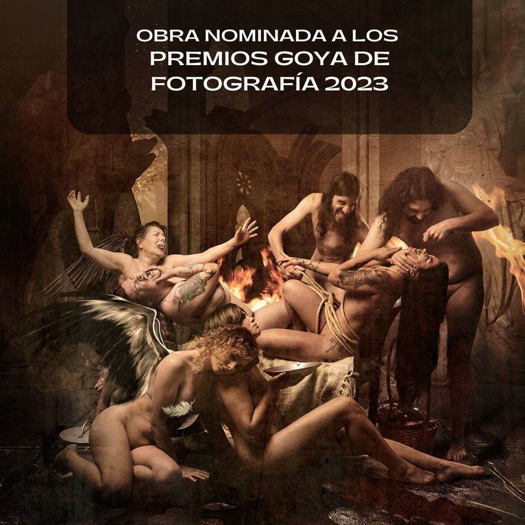29Miradas's tweet photo. Estamos muy orgullosos de anunciaros que una de las obras de 29miradas de @edupereiraphoto ha sido nominada a los  Goya de fotografía 2023. Una espectacular imagen con la que se interpreta la prohibición de reír.

#29miradas #mujeresafganas #mujeresafganaslibres #DerechosHumanos https://t.co/FFcA6qSAUB