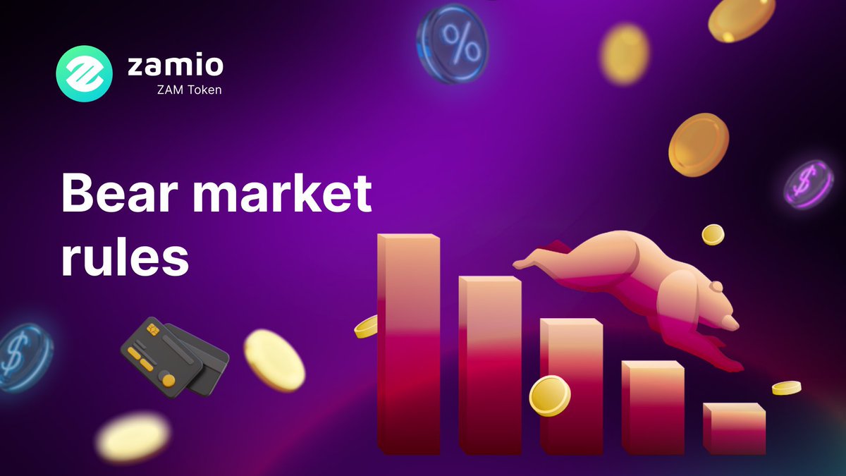 🔥Today we will continue to talk about the bear market and its features.

💡So go ahead and read: t.me/zam_io

#DeFi #crypto #btc  #bitcoin  #NFT #GameFi