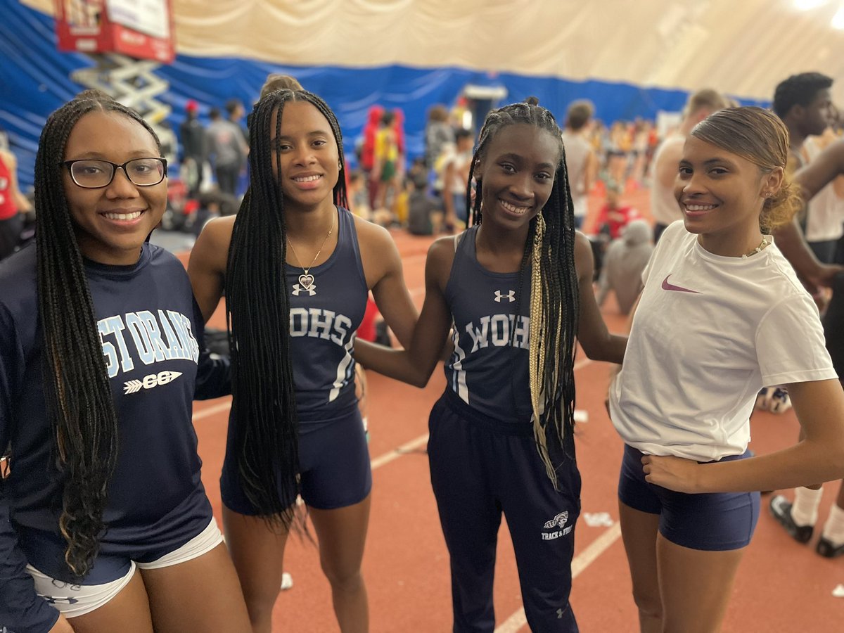 WOHSXCTF's tweet photo. Second fastest time of the Season. Different team and a long way to goβ¦ w/ more time to drop! #GroupIV #StateRelays #4x400 Nadya, Bailee, Kaia, & Shilin. Letβs Go WO! πͺπ€ https://t.co/EeKsFzJ9IF