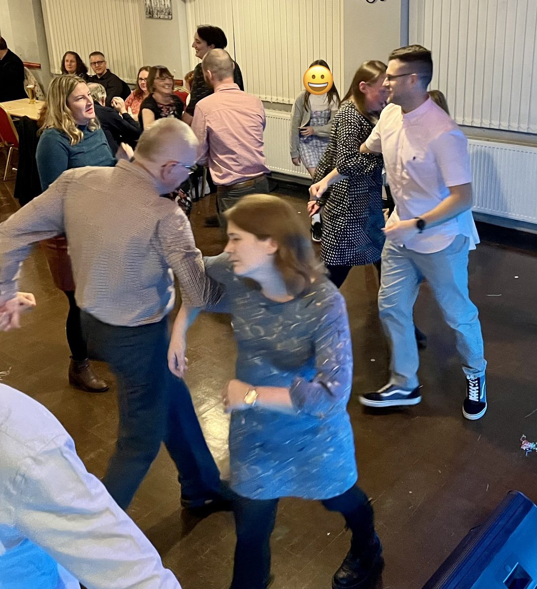 UisgeContraBand's tweet photo. We’re having a lovely time in a surprise birthday Ceilidh in @crosskeysrfc https://t.co/rV759wagpk