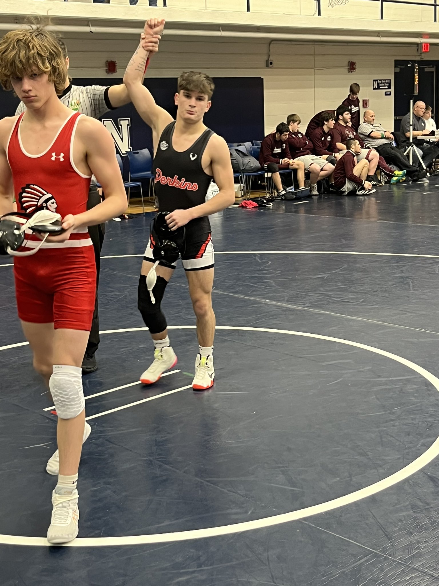 Perkins Wrestling on Twitter "Sawyer Smith pins the 15th rank wrestler