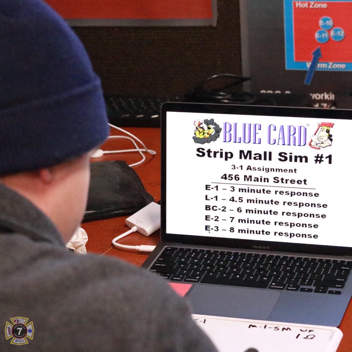 TeaysValleyFire's tweet image. #TeaysValleyFire continued its #BlueCardCommand training today, thanks to grants through the @WVFireMarshal’s Office &amp;amp; State Fire Commission. These grants allowed for improvements to #TVFD’s program such as software &amp;amp; hardware, &amp;amp; tools allowing them to make the program mobile.