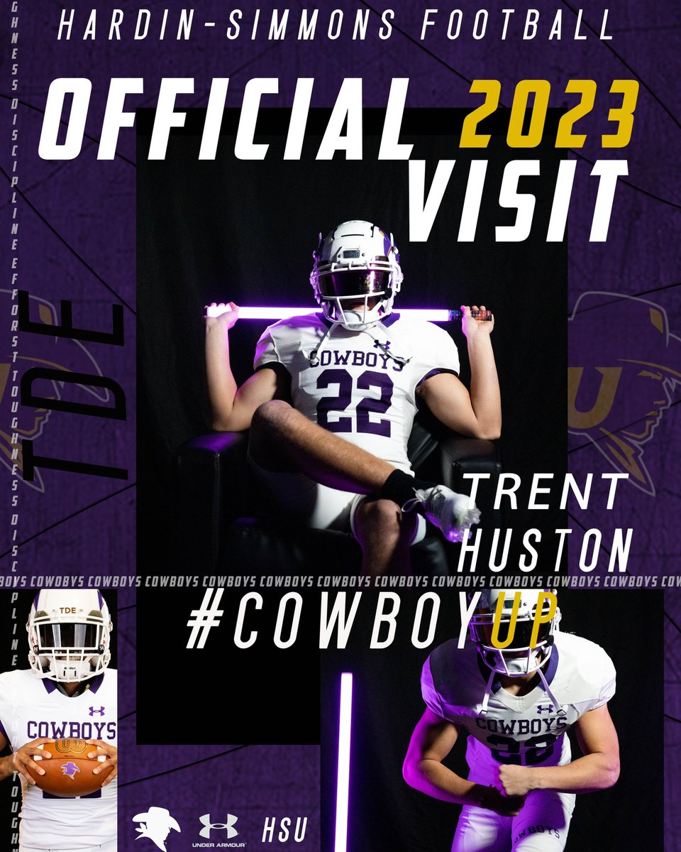 Blessed to receive an offer from Hardin-Simmons university during my official visit!! @CoachMelton_HSU <a href="/Whitehead_HSU/">Jeff Whitehead</a> #saddleup