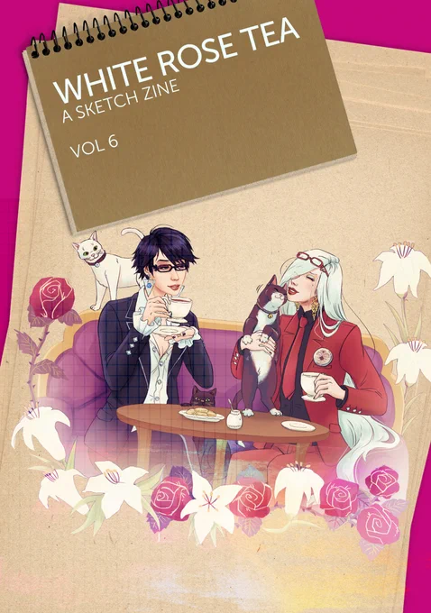 Hello!⭐️ Sketch Zine Vol 6 is now done and you can download it on Patreon (link below). It's 42 pages and has sketches &amp; art from 2021-2022. 