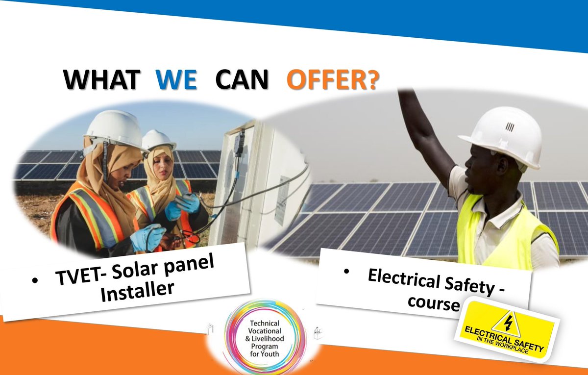 SolarAden's tweet photo. We offer high-quality renewable energy training.
#somaliland #hargeisa #berbera #burao #erigavo #solarenergy #Solarsystem #solarpanels https://t.co/YX7v1wATU1