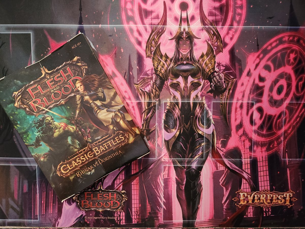 ThegreatHuaofCN's tweet photo. Just picked this up at my LGS and going to do God's work tonight....showing some mtg heads... the FaB life style!!!
#fabtcg #supportLGS #doribae https://t.co/YBjtpqU86G