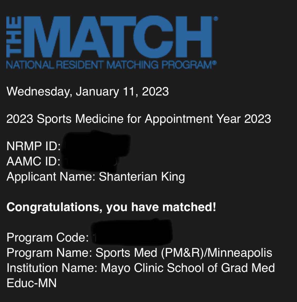 Shan King, DO tweet media