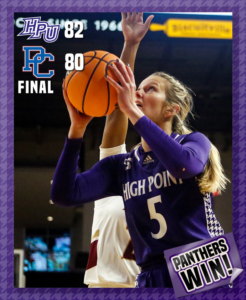 SURVIVE. 

<a href="/claire_wyatt10/">Claire Wyatt</a> posts a career-high 27 points on 7-of-10 shooting from deep, <a href="/ManiS__10/">LaImani Simmons🥀</a> adds a career-high 18 points. <a href="/jenson_edwards/">jenson</a> &amp; @jord1edwards 6 assists each. Panthers finish the day with 19 made 3s!

#H3U x #GoHPU