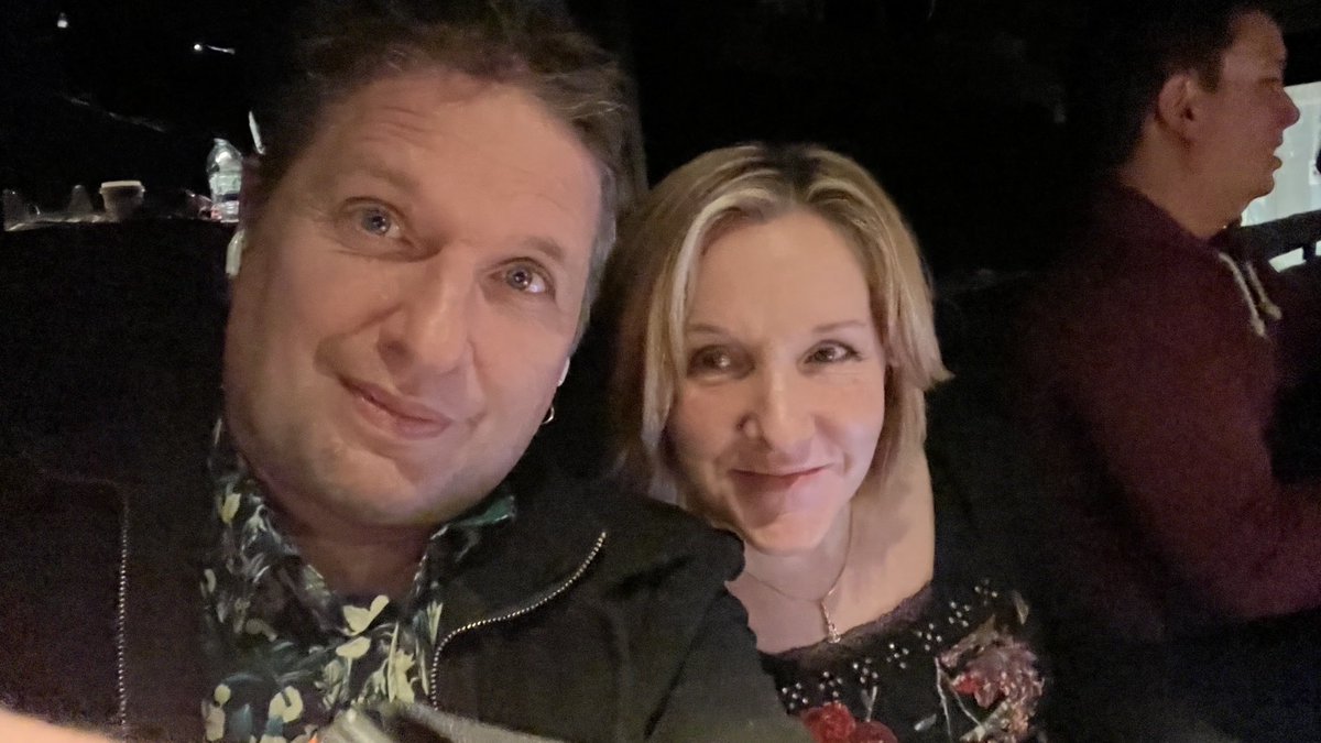 At Soho Theatre waiting to see ⁦<a href="/mrmikewozniak/">Mike Wozniak</a>⁩ apparently my name appears in the show! 😮