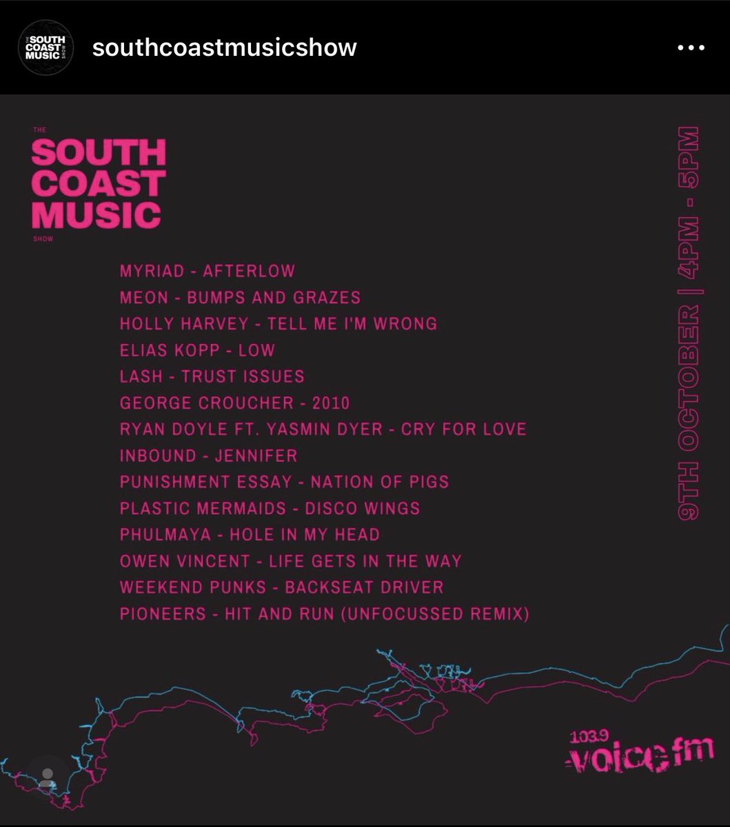 KWaygood's tweet image. Gentleman has been featured in the South Coast Music Show!
📻@voicefmradio 🧜🏻‍♀️ 
🎶 Gentleman - Katie Waygood

#southcoast #southcoastmusicshow #voicefm #radioplay #NewMusic #singersongwriter #independentartist #songwriter #musicartist #gentleman