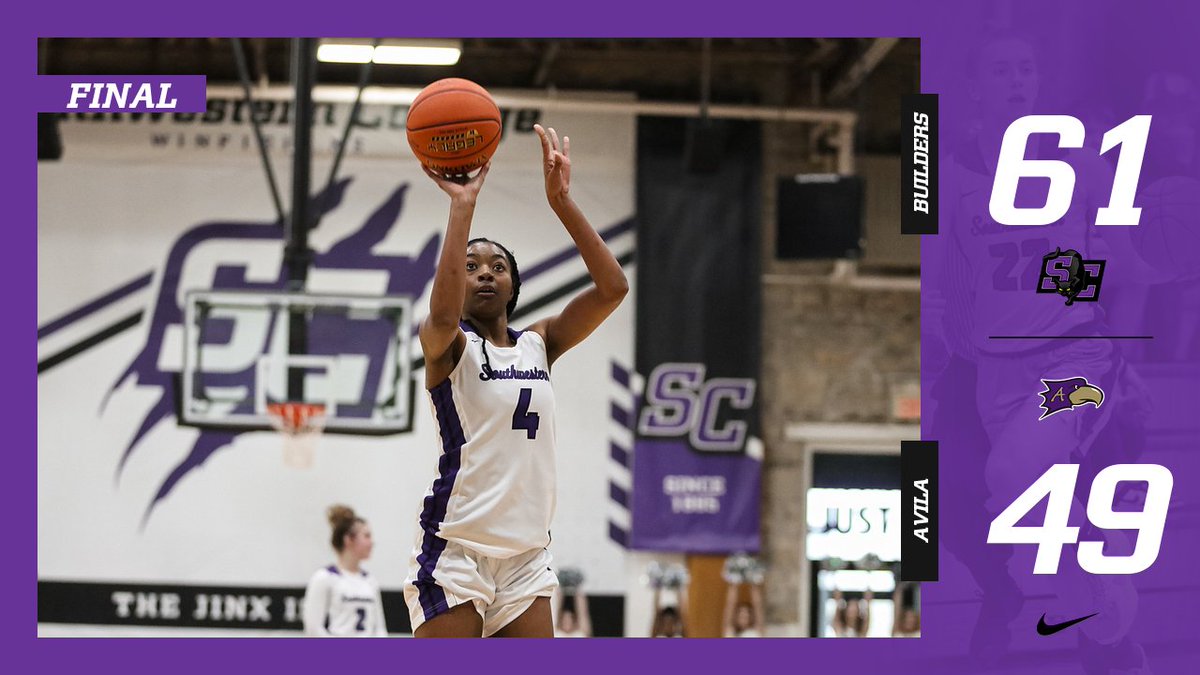 buildersports's tweet photo. CHARITY🏀

D'Shonda Hunt led the Southwestern women's basketball team to their first KCAC victory of 2022-23, thanks in large part to her 10-of-11 showing at the free-throw stripe!

#builders #thejinxison #KCACscores https://t.co/6kfPudjxjM