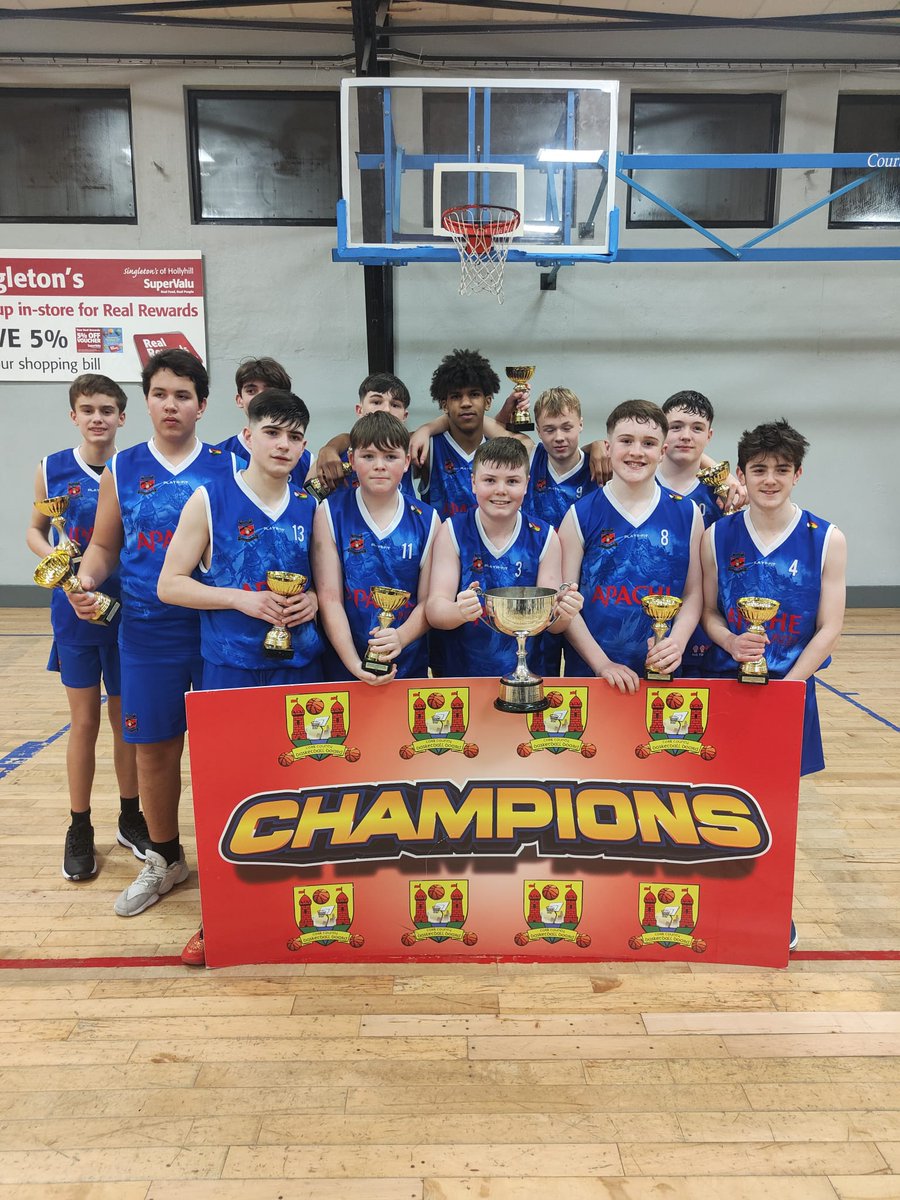 Corkmensbball's tweet photo. Congratulations @Neptune1BC on winning the John Coughlan UN15 Boys Tournament for the second year in a row under Captain Kian o Rourke .MVP  was Michael Brosnan of Neptune. Hard luck to beaten finalists @LimerickCeltics @BballIrl https://t.co/xlnHji8A3D