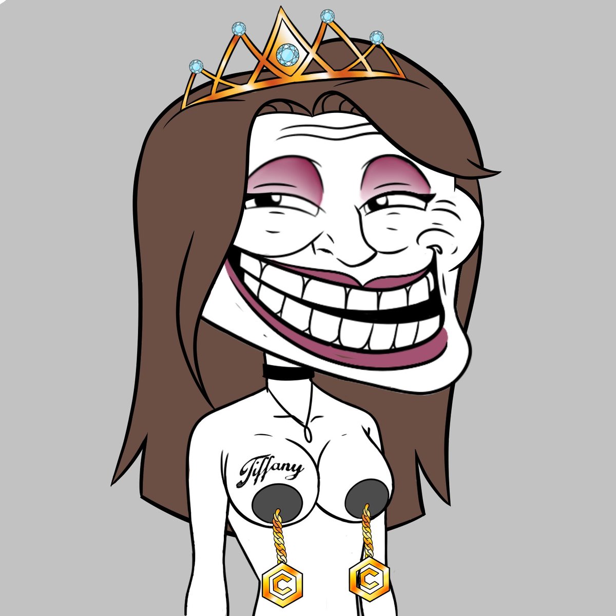 NftShamansDream's tweet photo. #FemTroll @tiffcrypto   We love you! https://t.co/1k9446BpHK