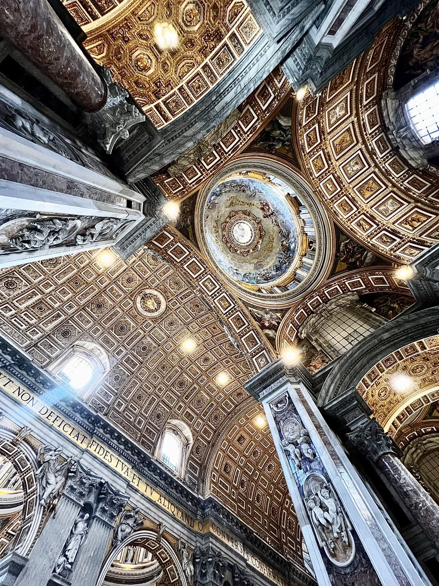 StansfieldDean's tweet photo. @Western_Trad #stpetersbasilica 😍 https://t.co/xpY1qNjRSC