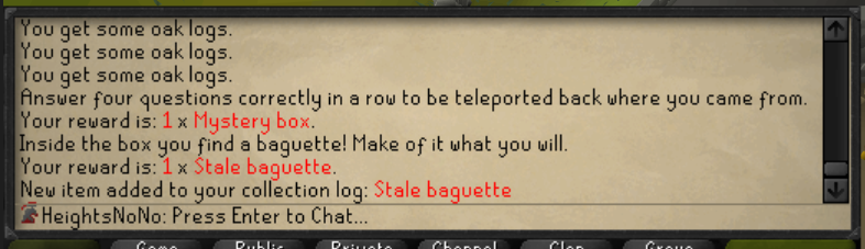 DrunkMFPlays's tweet photo. Missing this on two other accounts... and I get it second KC mystery box... WTF.... #IGotTheDrop #OSRS #GIM #RandomEvent https://t.co/A8Hlc0YSwB
