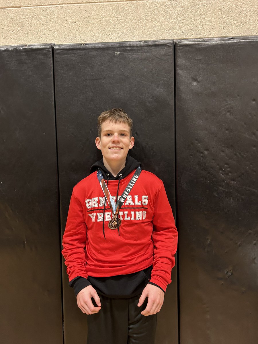 WadeWrestling's tweet photo. Congratulations to Andreas Eglhofer for finishing in 3rd Place and Owen Arledge for finishing in 4th place at the Greenville County Invitational! #GoGenerals #UFI https://t.co/i4SAvKmdFV