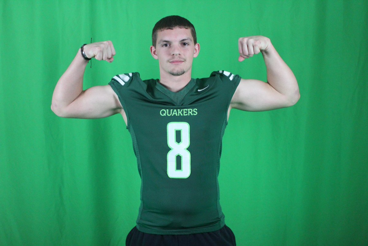 GabeBowling6's tweet photo. I am very blessed to receive my first offer from Wilmington College! Thank you to @CoachFilli @CoachSkibba and the staff. #Quakerstyle @coach_marksbury https://t.co/39qaqzftSe