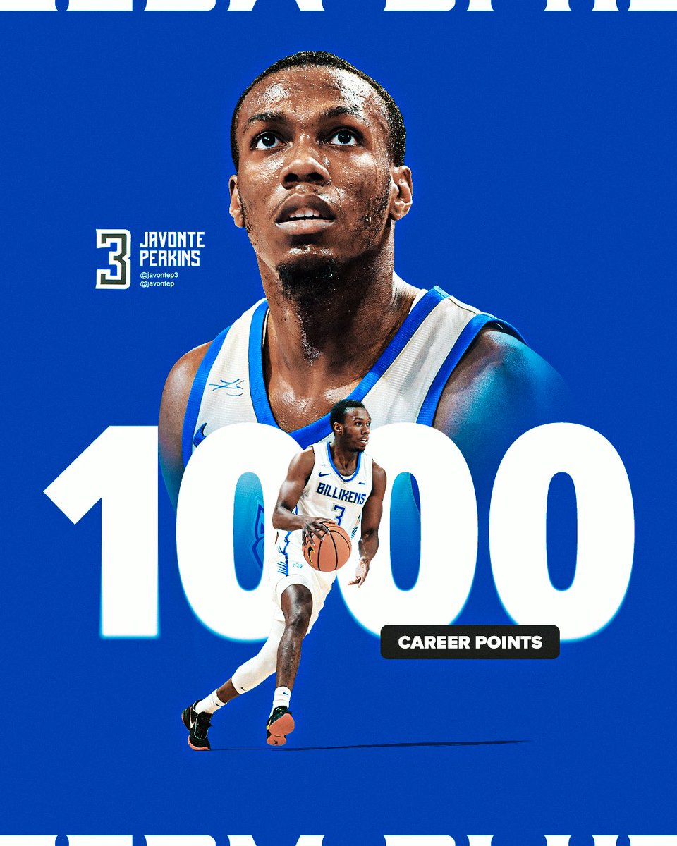 SaintLouisMBB's tweet photo. 𝐌𝐢𝐥𝐞𝐬𝐭𝐨𝐧𝐞 𝐑𝐞𝐚𝐜𝐡𝐞𝐝! 📈
Congratulations to @javontep on scoring 1,000 career points!
#TeamBlue #WinTheDay https://t.co/aqJCN23FVO