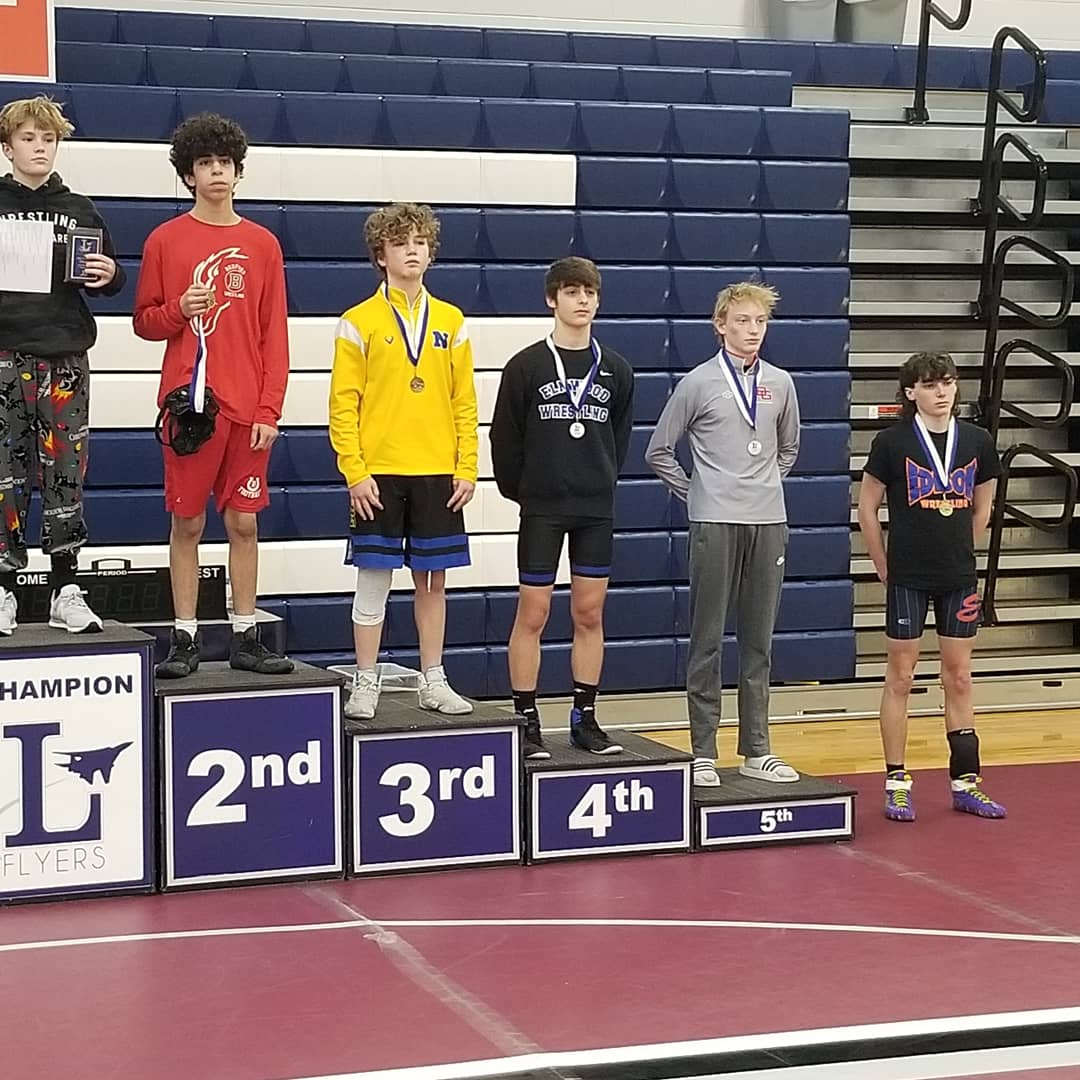 knothesituation's tweet photo. 4 podiums at Lake JV tournament.  Young team working hard and getting better.  Austin Hageman 3rd, Santos Ayala 3rd, Jonathan Mendez 5th, Joseph Springer 6th https://t.co/YKcdptuok3