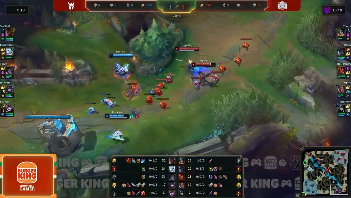 teamhellknights's tweet photo. @BiondaCosplay @lyssan_m Ya estamos en la Grieta 😎
🏆 #LigaKing
🆚 #PorosGaming
🔗 https://t.co/b1LdhchyaC
#THKxLOL #GoTHK https://t.co/JwbCG67DCp