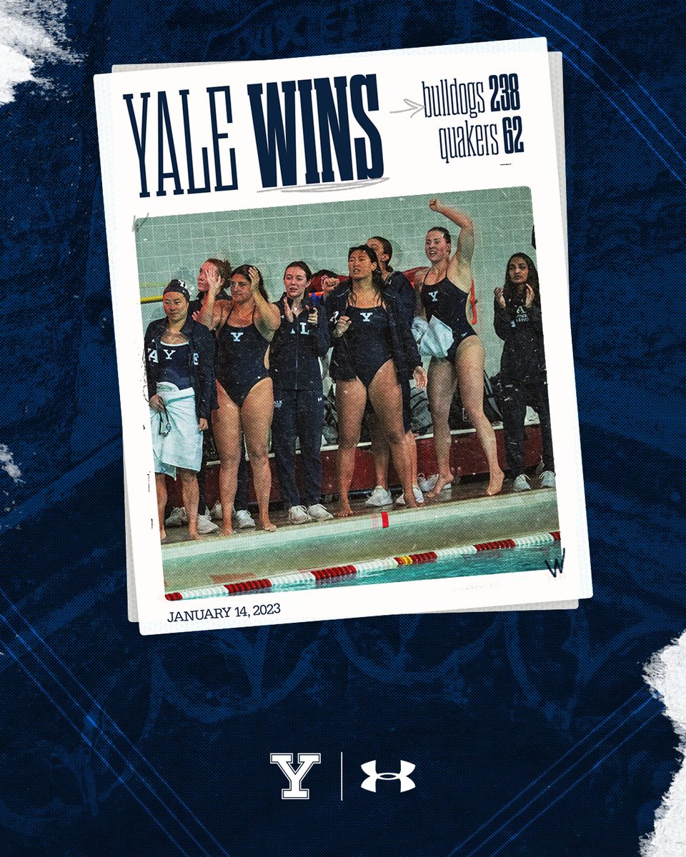YaleSwimDive's tweet photo. Our women are 7-0 after victories over Dartmouth and Penn 💪💪

#ThisIsYale https://t.co/8kWD9AOLoN