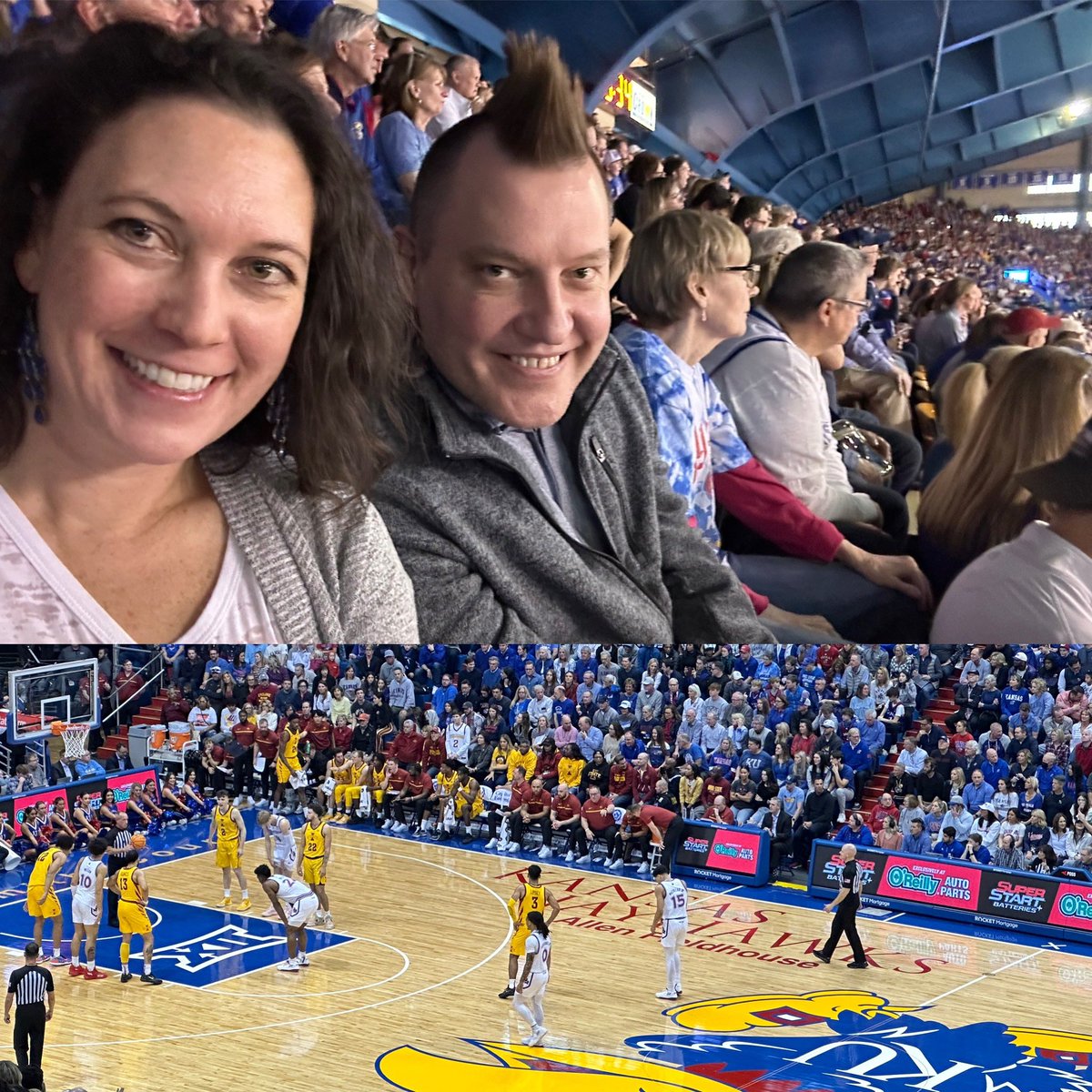 A great way to spend the long weekend! #KUFanPix