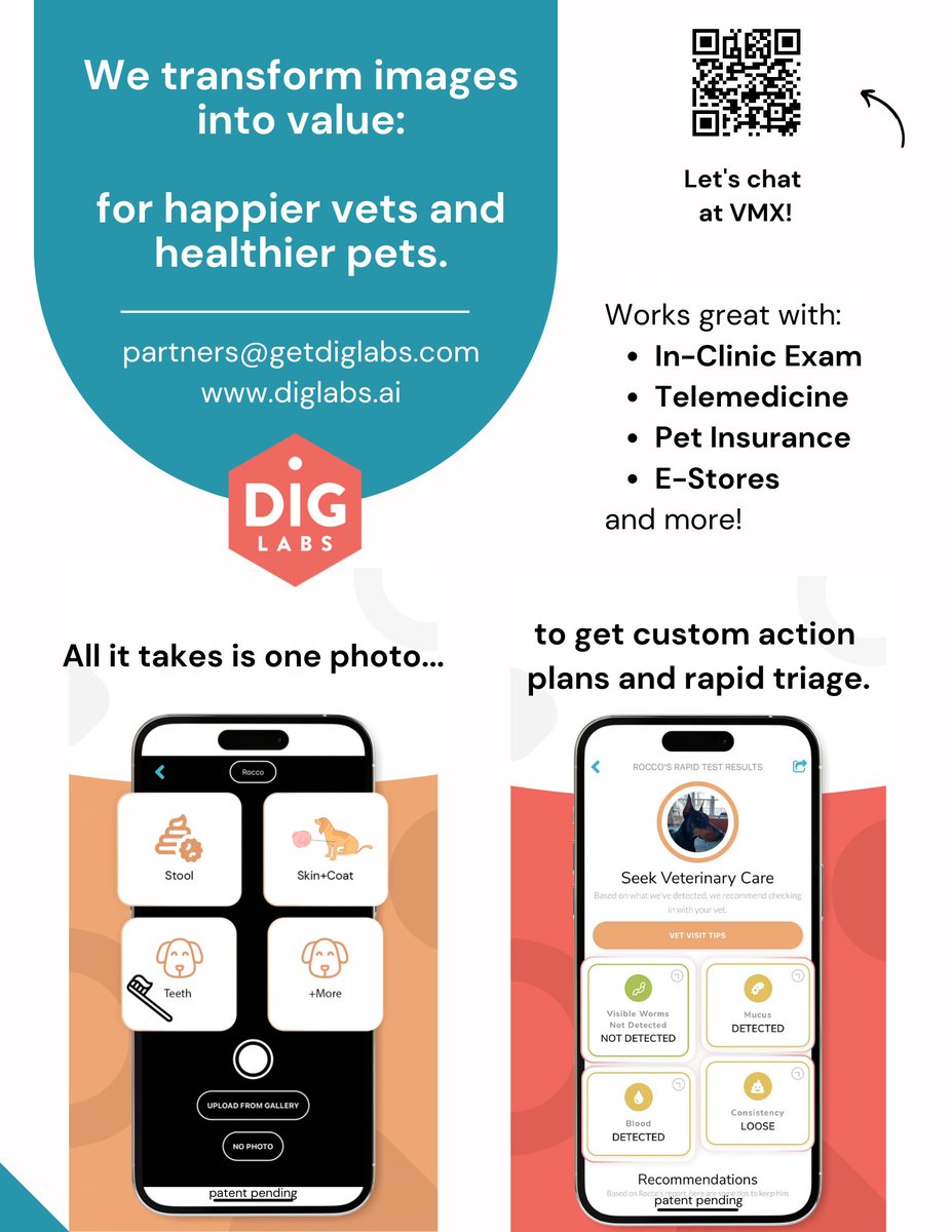 dig_labs's tweet photo. DIG Labs is at #VMX! If you'd like to chat, please reach out
➡️ partners@getdiglabs.com https://t.co/7ptSlxoDDg