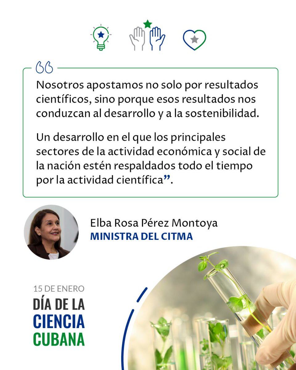 Felicidades #PinardelRío provincia destacada por el día de la #CienciaCubana  confiamos en nuestros #JóvenesDeCiencia